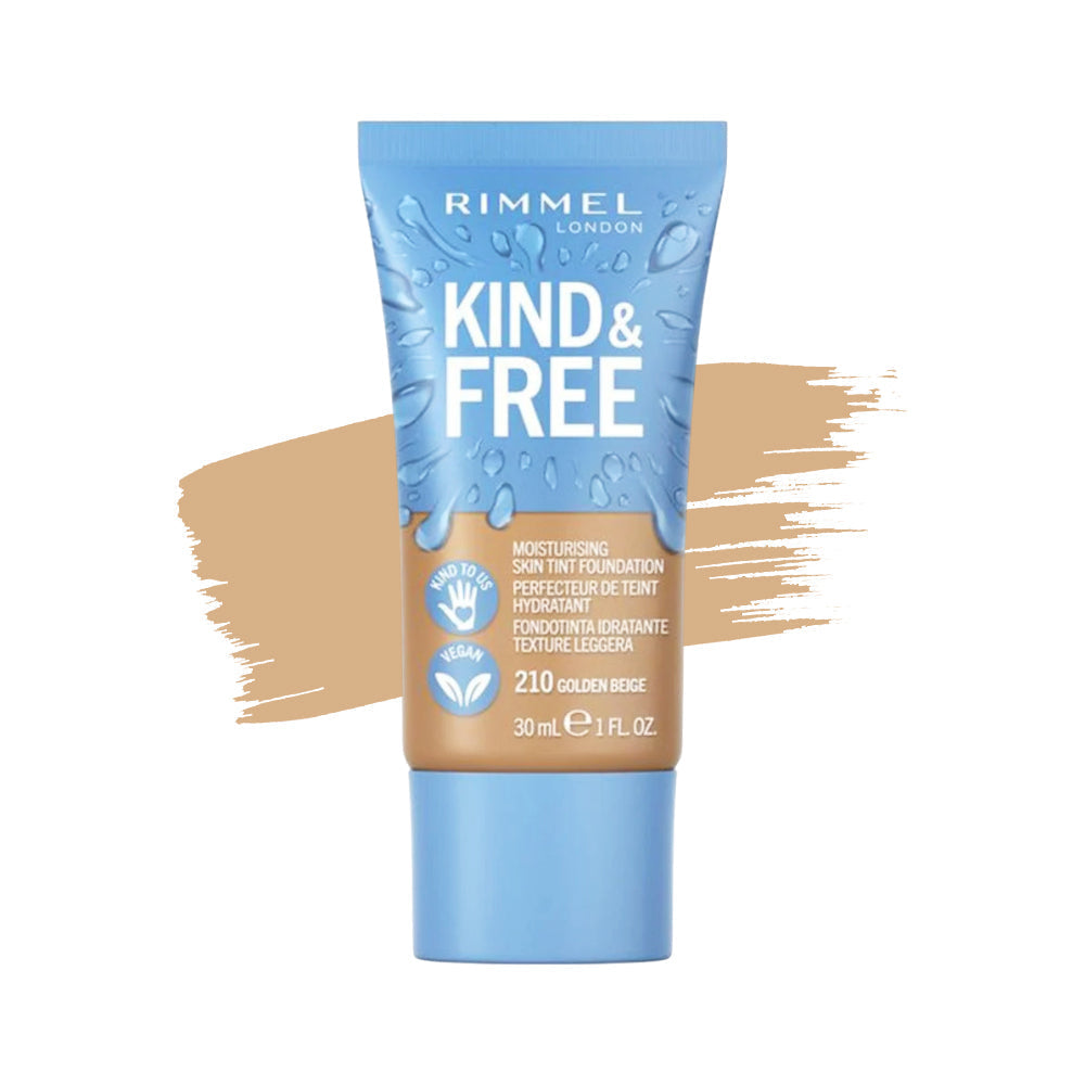 RIMMEL KIND & FREE MOISTURISING SKIN TINT FOUNDATION 210 GOL | Best Price in Pakistan original skincare product Pakistan Main image