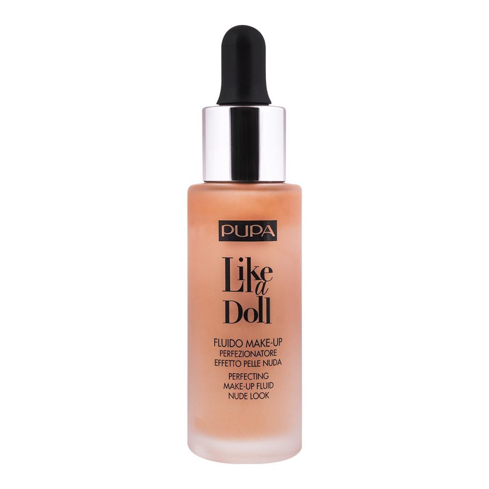 PUPA LIKE DOLL | PERFECTING MAKEUP FLUID NUDE LOOK | SAND B | Best Price in Pakistan original skincare product Pakistan