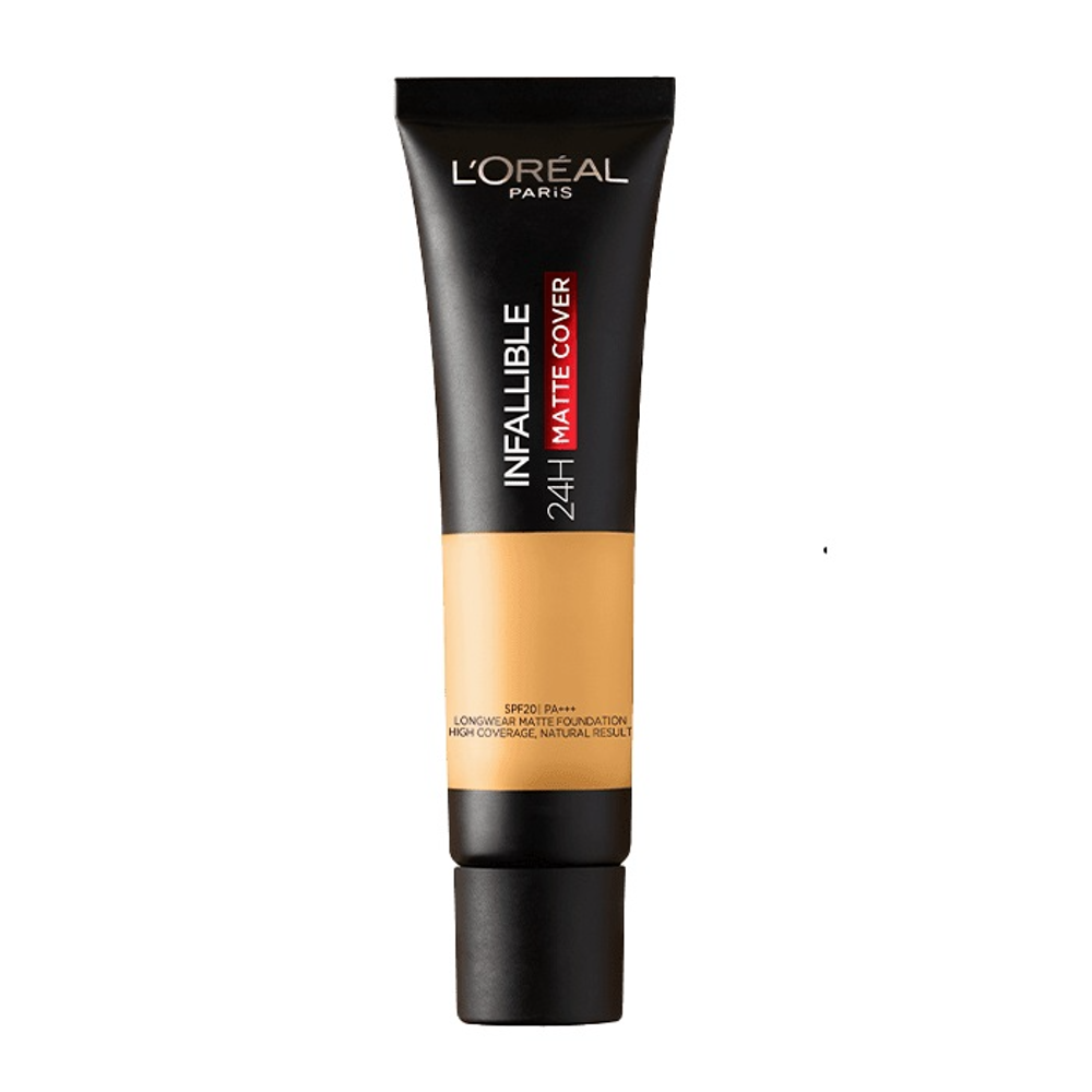 LOREAL INFALLIBLE 24H MATTE COVER FOUNDATION 253 CARAMEL SAN | Best Price in Pakistan original skincare product Pakistan