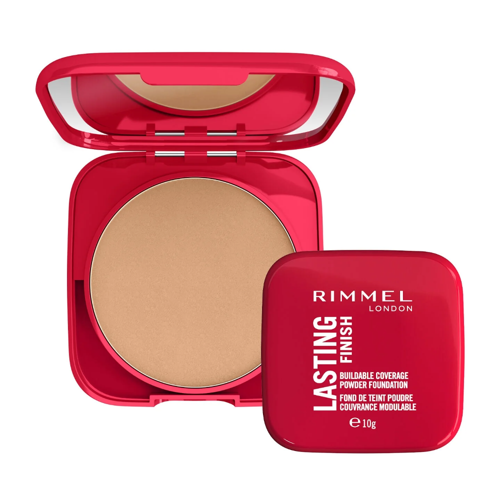 RIMMEL LASTING FINISH POWDER FOUNDATION 002 PEARL | Best Price in Pakistan original skincare product Pakistan
