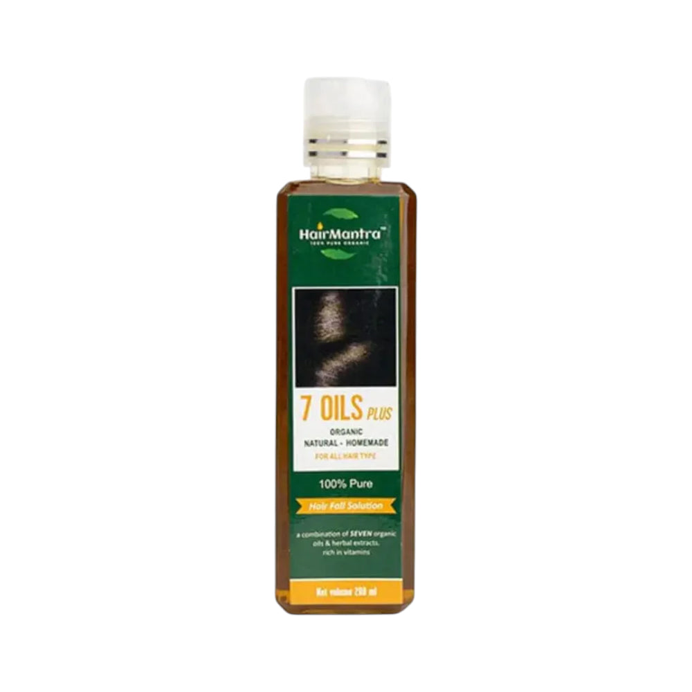 HAIR MANTRA 7 OILS PLUS ANTI HAIR FALL OIL 200 ML | Best Price in Pakistan original skincare product Pakistan