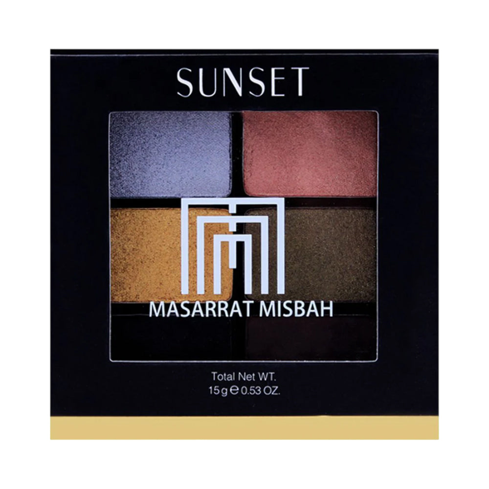 MUSARRAT MISBAH EYE SHADOW PALETTE SUNSET 15 GRAMS | Best Price in Pakistan original skincare product Pakistan Main image