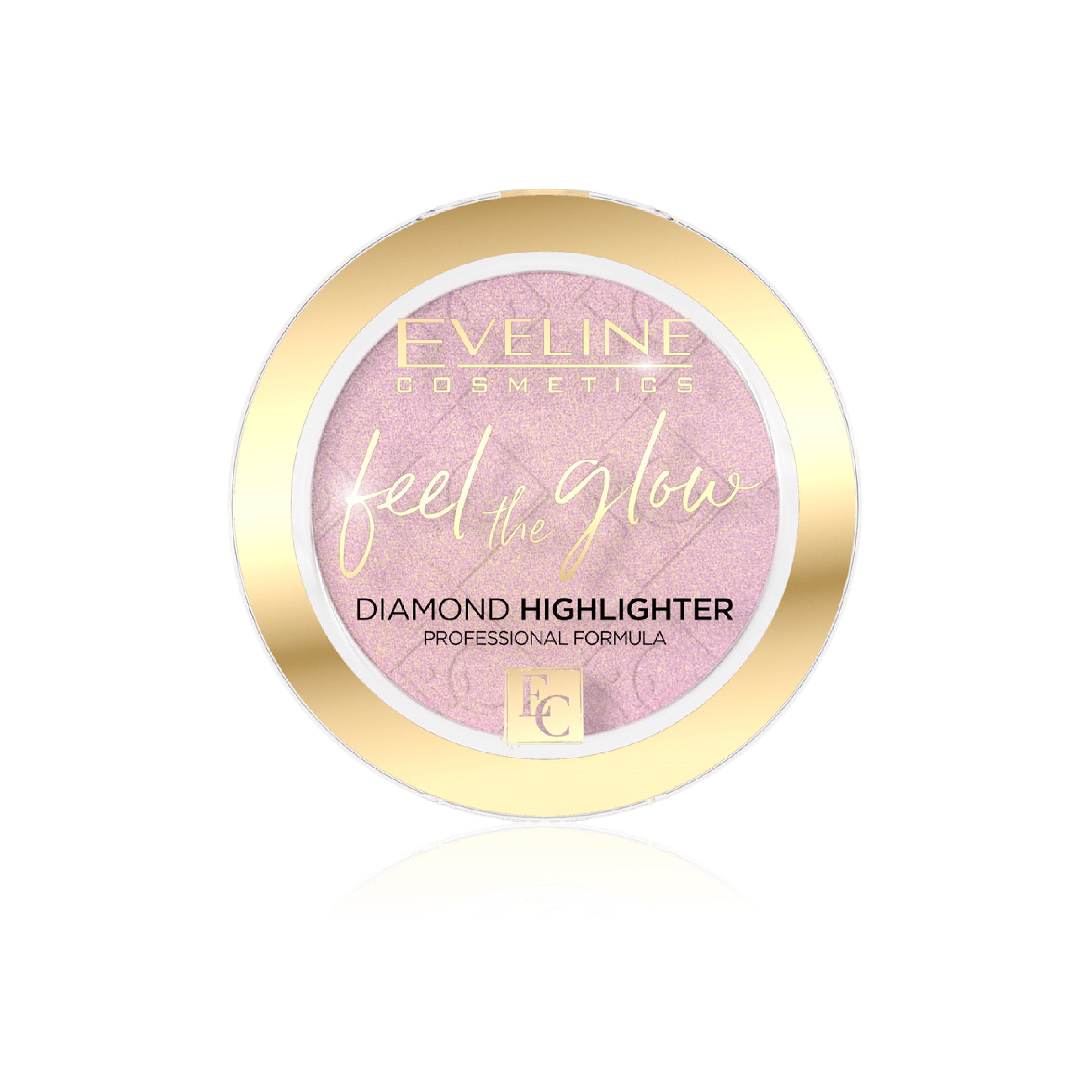 EVELINE FEEL THE GLOWDIAMOND HIGHLIGHTER 03 ROSE GOLD 4.2G | Best Price in Pakistan original skincare product Pakistan