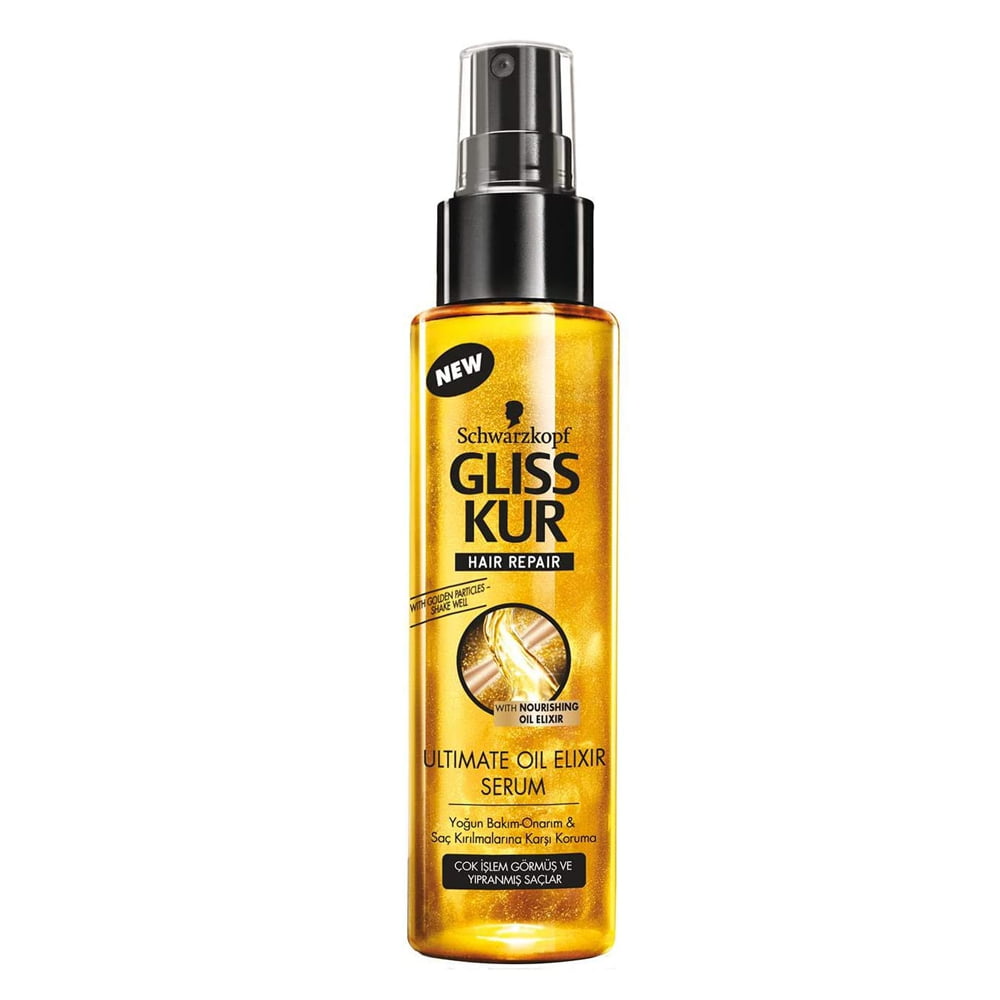 GLISS KUR HAIR SERUM LIQUID ULTIMATE OIL ELIXIR 100 ML | Best Price in Pakistan original skincare product Pakistan Main image