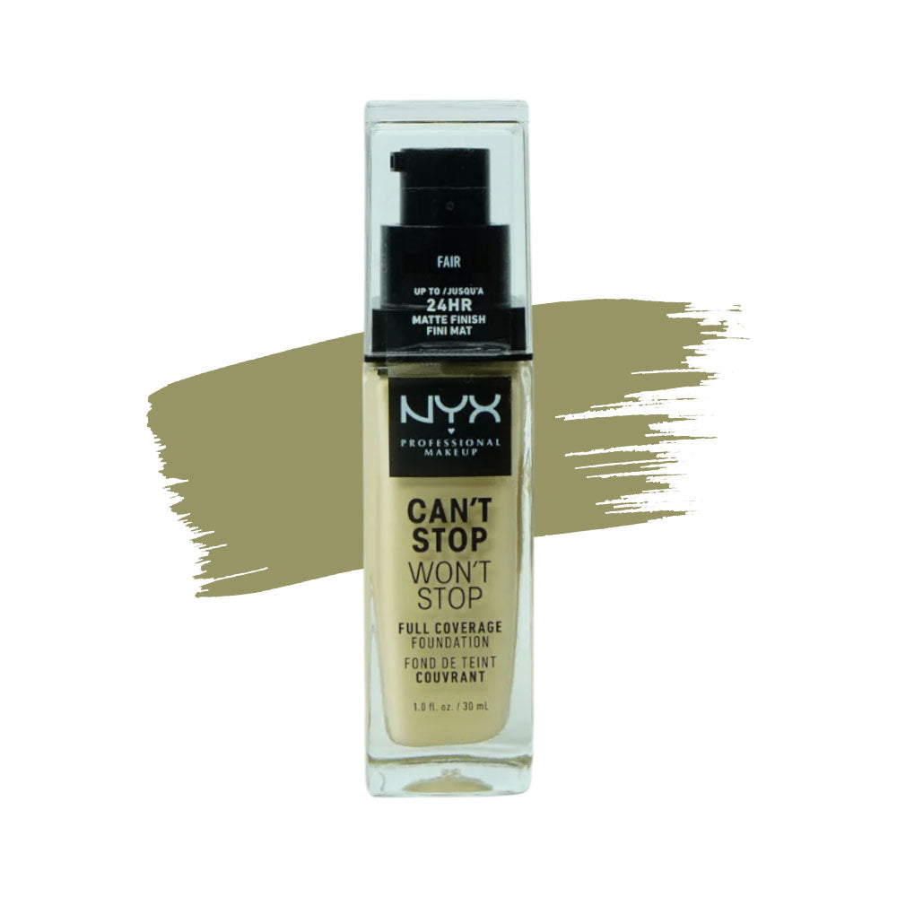 NYX CANT STOP WONT STOP 24HR FDTN-FAIR | Best Price in Pakistan original skincare product Pakistan Main image