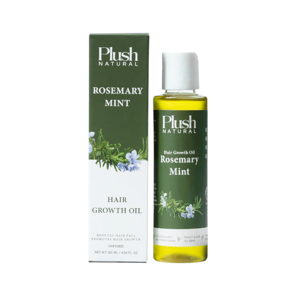 PLUSH NATURAL AIR GROWTH ROSE MARY MINT OIL | Best Price in Pakistan original skincare product Pakistan Main image