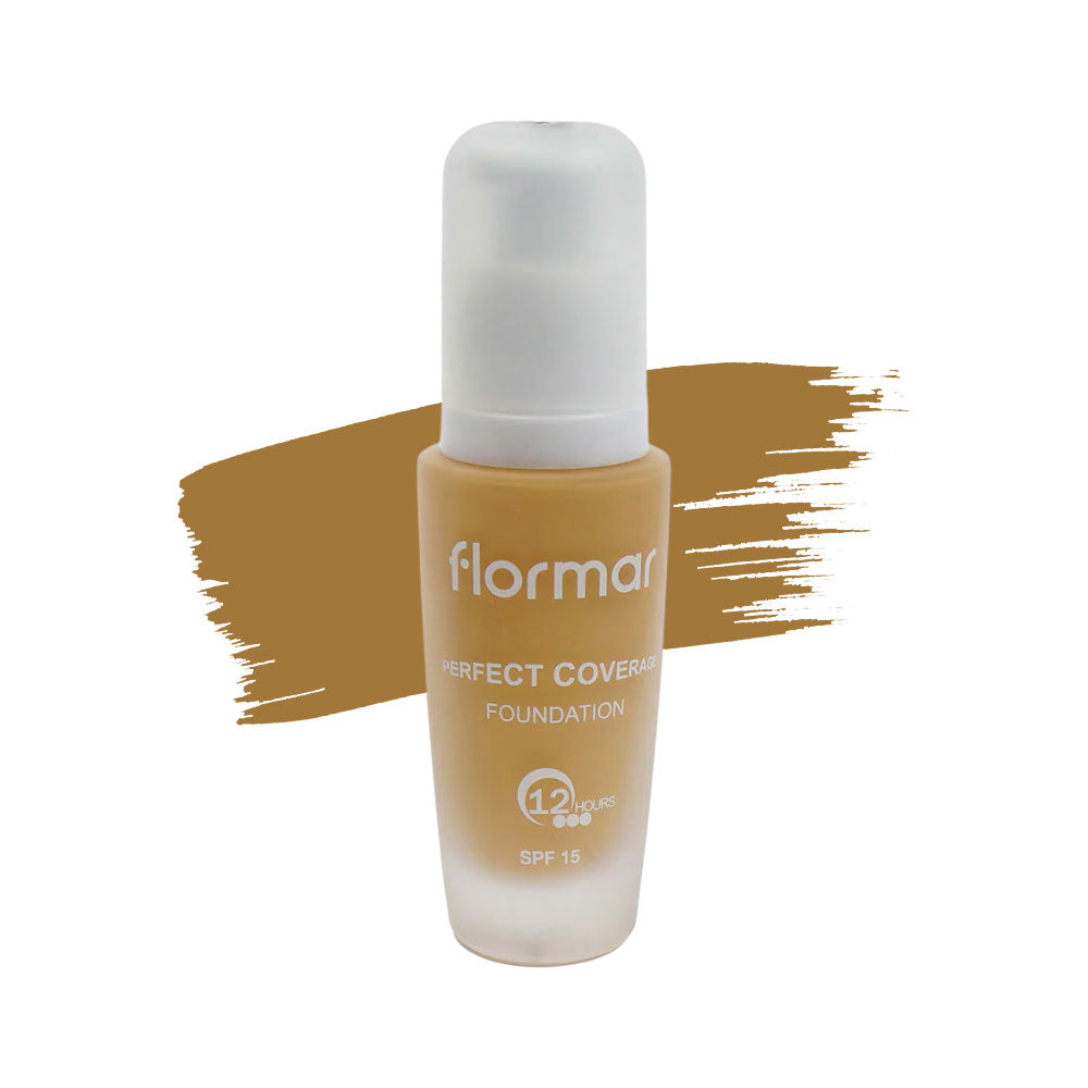 FLORMAR PERFECT COVER FOUNDATION 121 30ML | Best Price in Pakistan original skincare product Pakistan