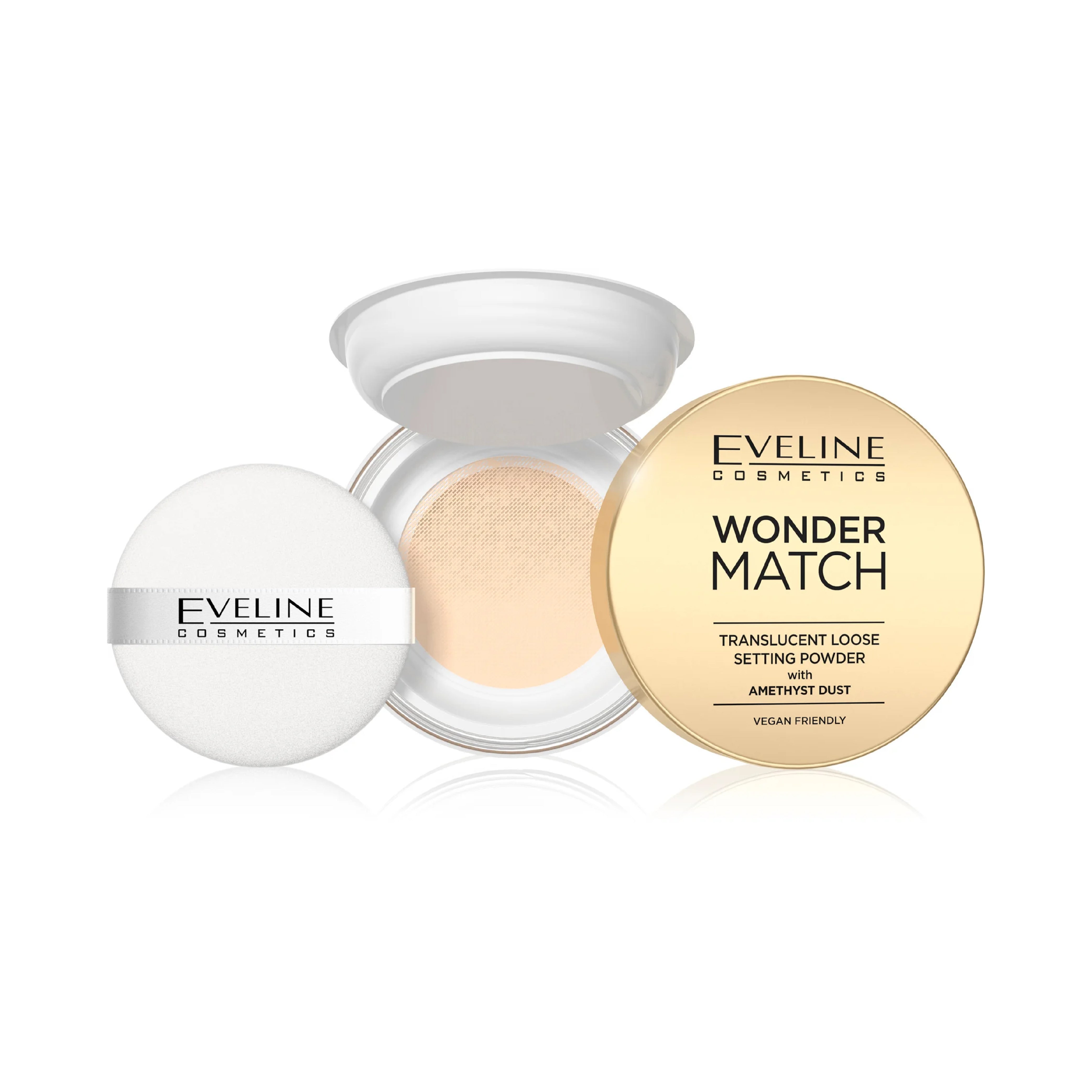 EVELINE WONDER MATCH TRANSLUCENT SETTING POWDER VEGAN FRIEND | Best Price in Pakistan original skincare product Pakistan Main image