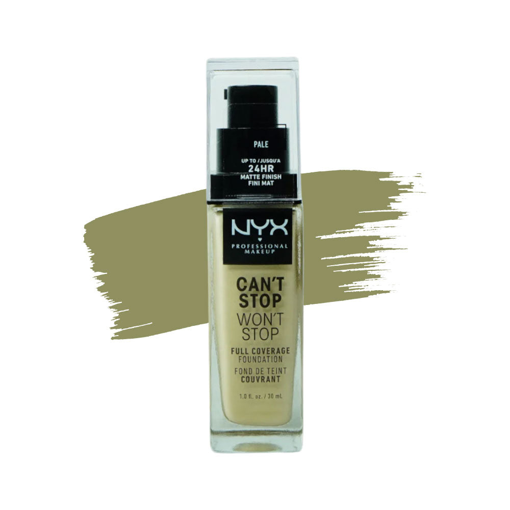 NYX CANT STOP WONT STOP FULL COVERAGE FOUNDATION (01 PALE) 3 | Best Price in Pakistan original skincare product Pakistan Main image