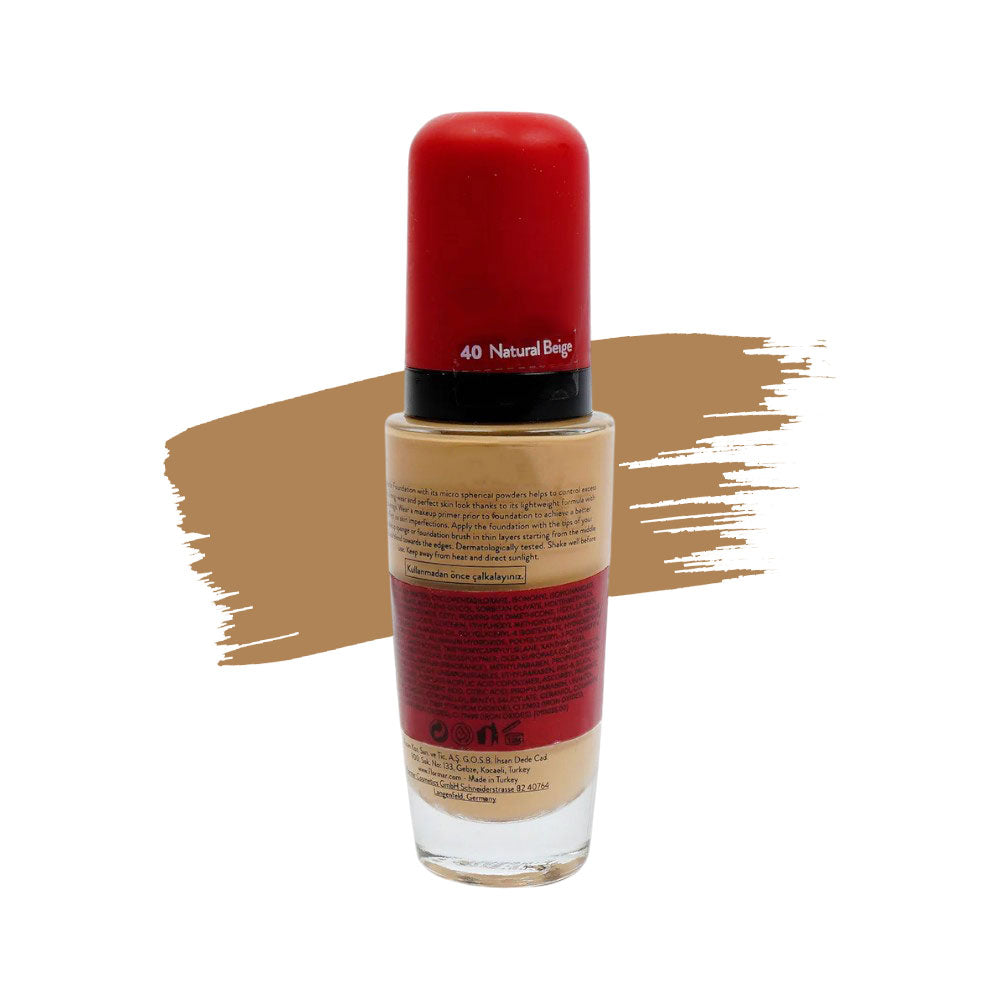 FLORMAR LONGWEAR MATTE FOUNDATION 40 | Best Price in Pakistan original skincare product Pakistan