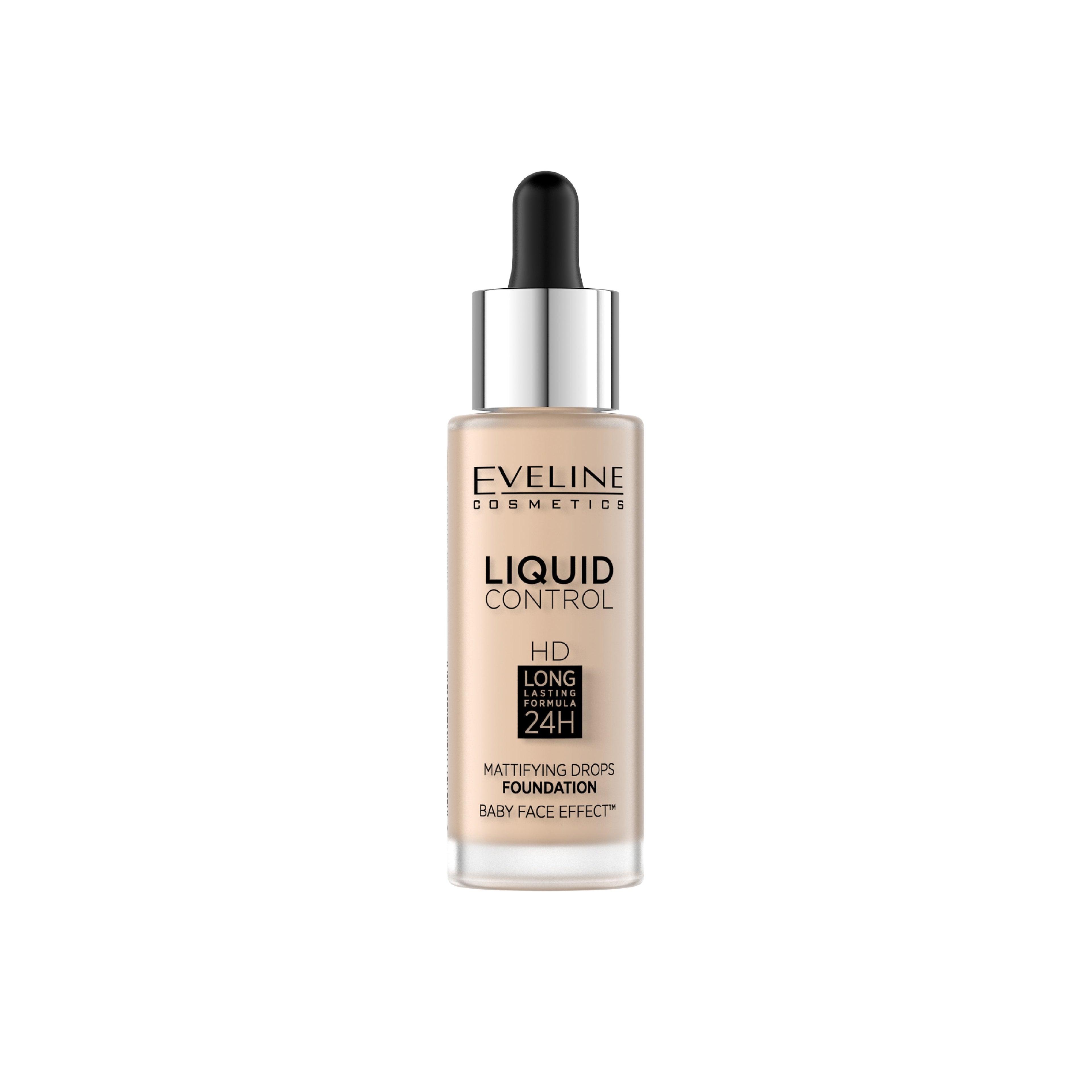 EVELINE LIQUID CONTROL FOUNDATION # 01 PORCELAIN | Best Price in Pakistan original skincare product Pakistan