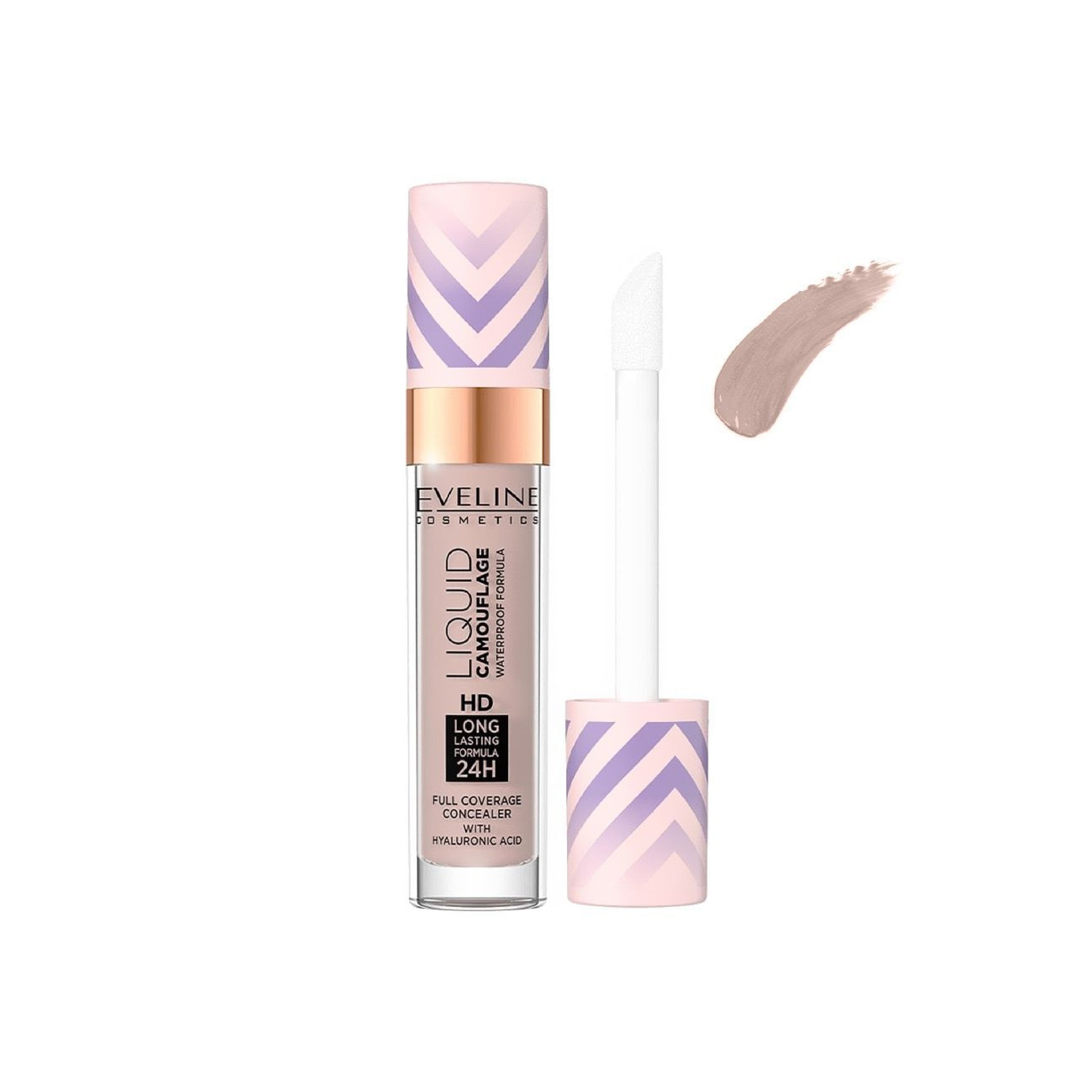EVELINE LIQUID CAMOUFLAGE WATERPROOF FORMULA 04 LIGHT ALMOND | Best Price in Pakistan original skincare product Pakistan