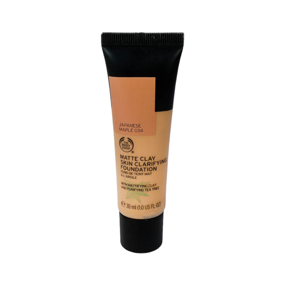THE BODY SHOP JAPANESE MAPLE CLAY FOUNDATION 30ML | Best Price in Pakistan original skincare product Pakistan مرکزی تصویر