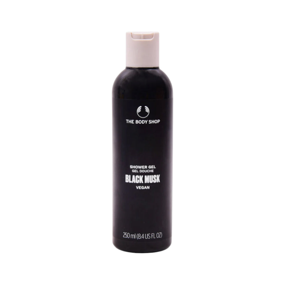 THE BODY SHOP SHOWER GEL BLACK MUSK 250ML | Best Price in Pakistan original skincare product Pakistan مرکزی تصویر