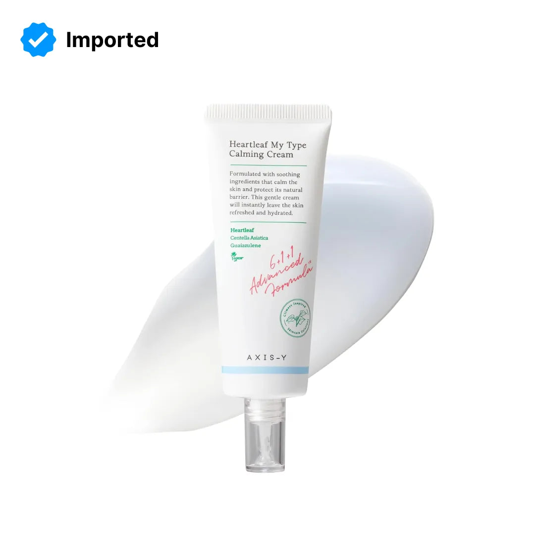 Axis-Y Heartleaf My Type Calming Cream | 60ml | Best Price in Pakistan original skincare product Pakistan