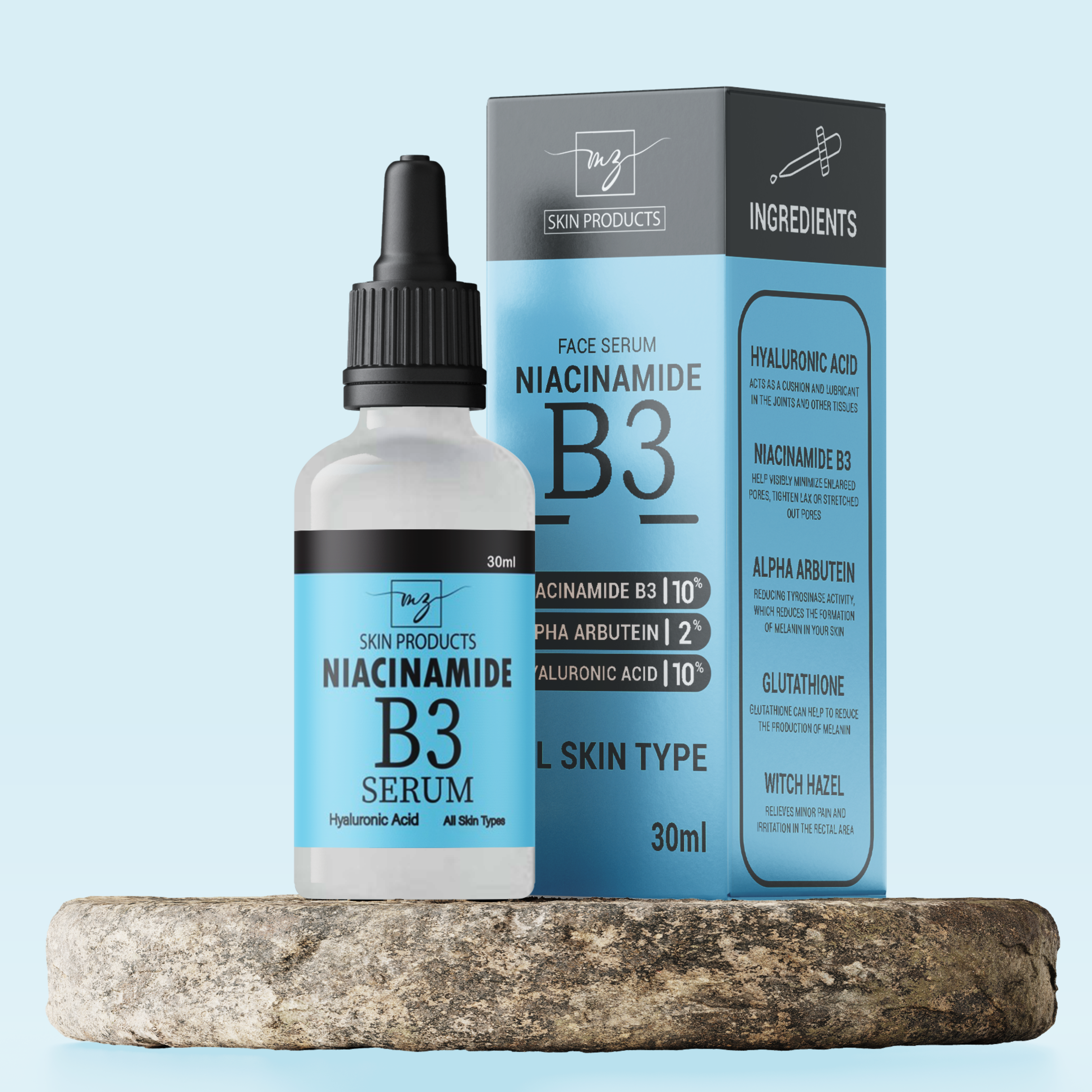 Mzskin Niacinamide B3 Serum 30ml | Best Price in Pakistan original skincare product Pakistan Main image