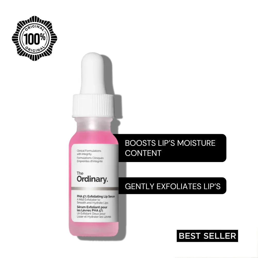 The Ordinary PHA 5% Exfoliating Lip Serum | Best Price in Pakistan original skincare product Pakistan