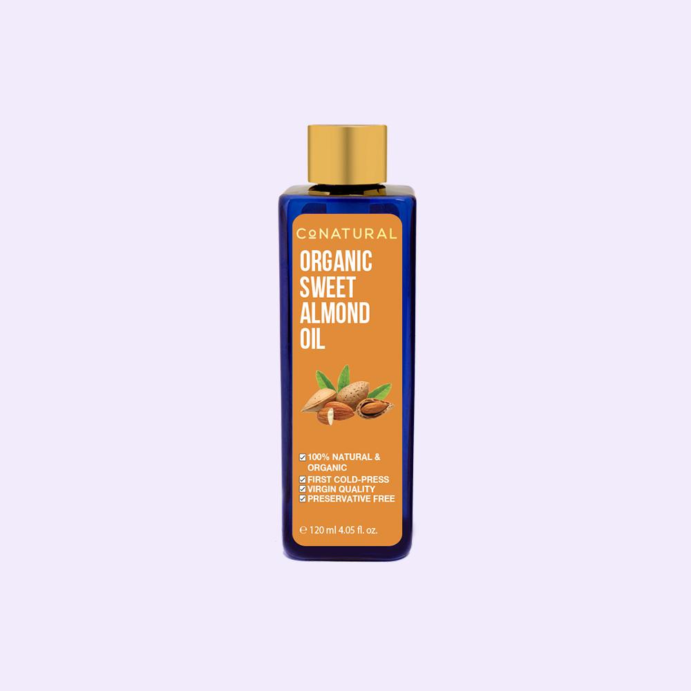 Conatural Organic Sweet Almond Oil | 120 ML | Best Price in Pakistan original skincare product Pakistan
