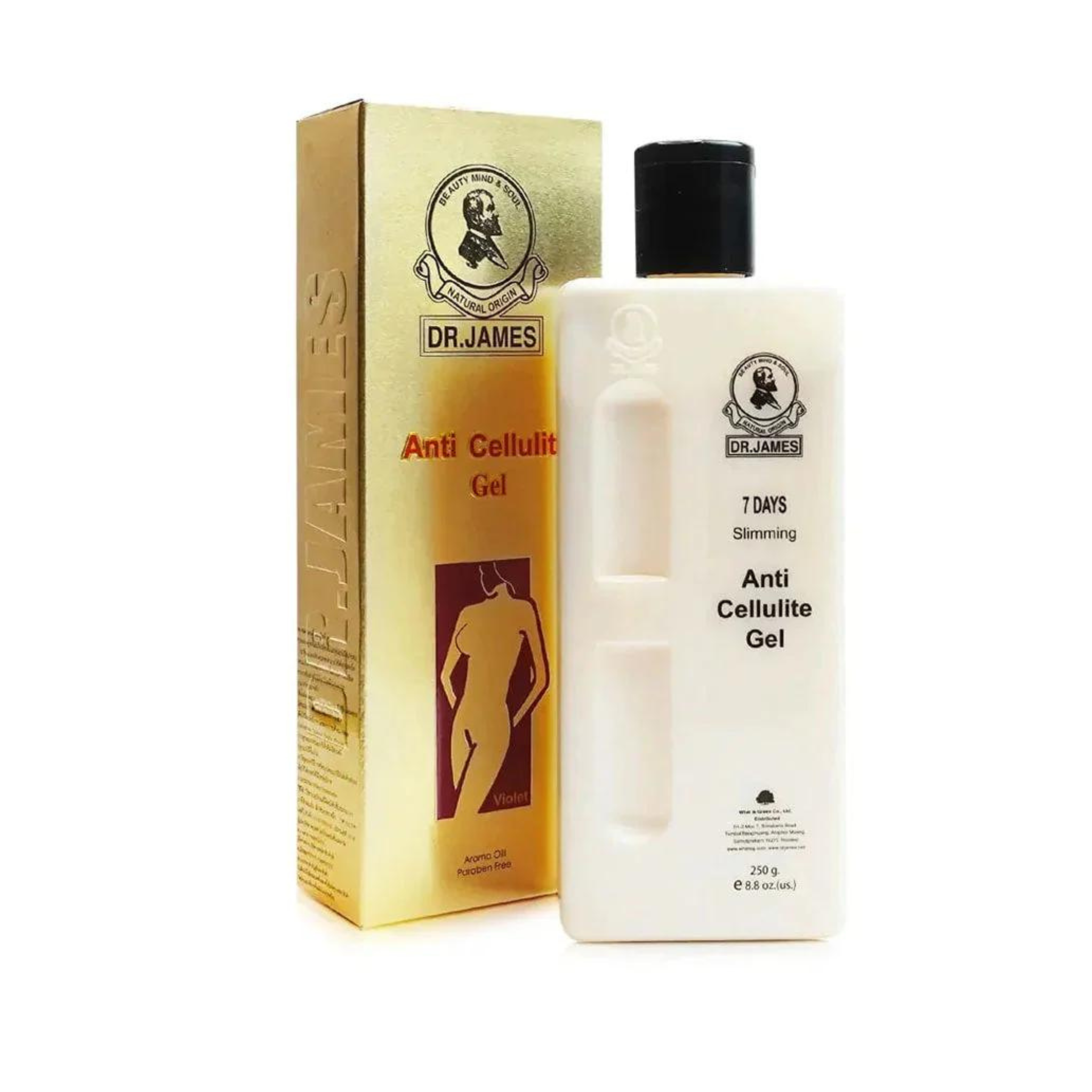 Anti Cellulite Gel in Pakistan Dr James Slimming Gel 250g مرکزی تصویر