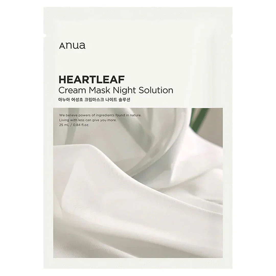 Anua Heartleaf Cream Mask Night Solution | Best Price in Pakistan original skincare product Pakistan