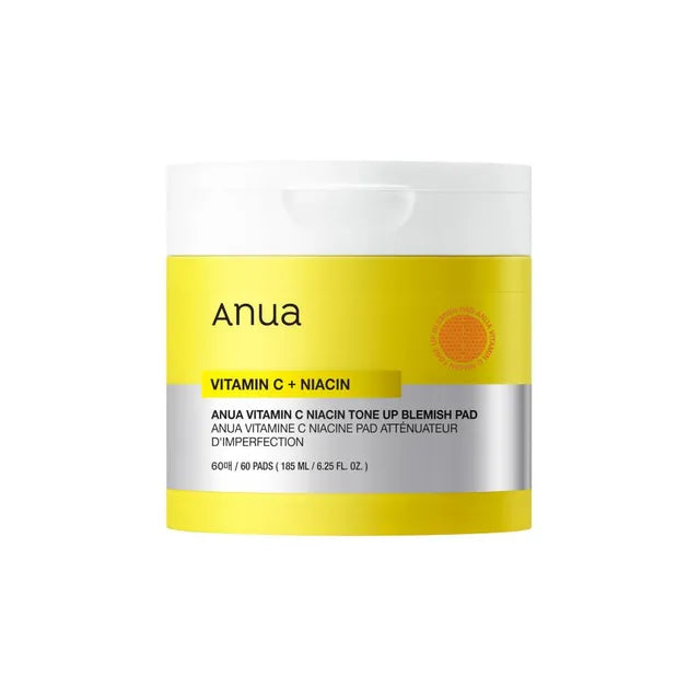 Anua | Vitamin C+ Niacin Tone Up Blemish Pad 60'S 185 ml | Best Price in Pakistan original skincare product Pakistan Main image