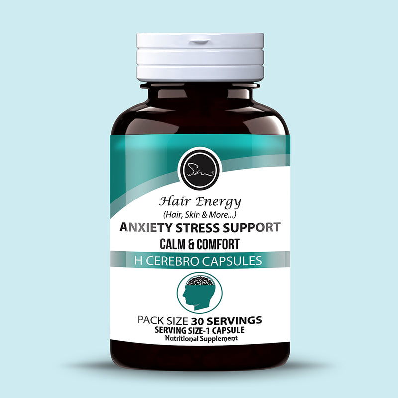 Hair Energy 100 Organic Aloevera GelAnxiety, Stress Support Calm & Comfort H Cerebro Capsules | Best Price in Pakistan original skincare product Pakistan
