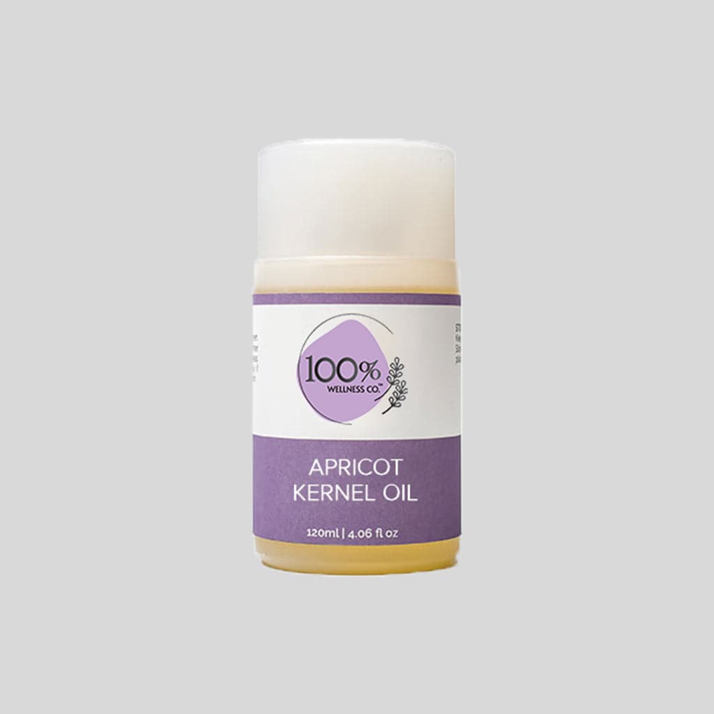 100% Wellness Co Apricot Kernel Oil | Best Price in Pakistan original skincare product Pakistan مرکزی تصویر