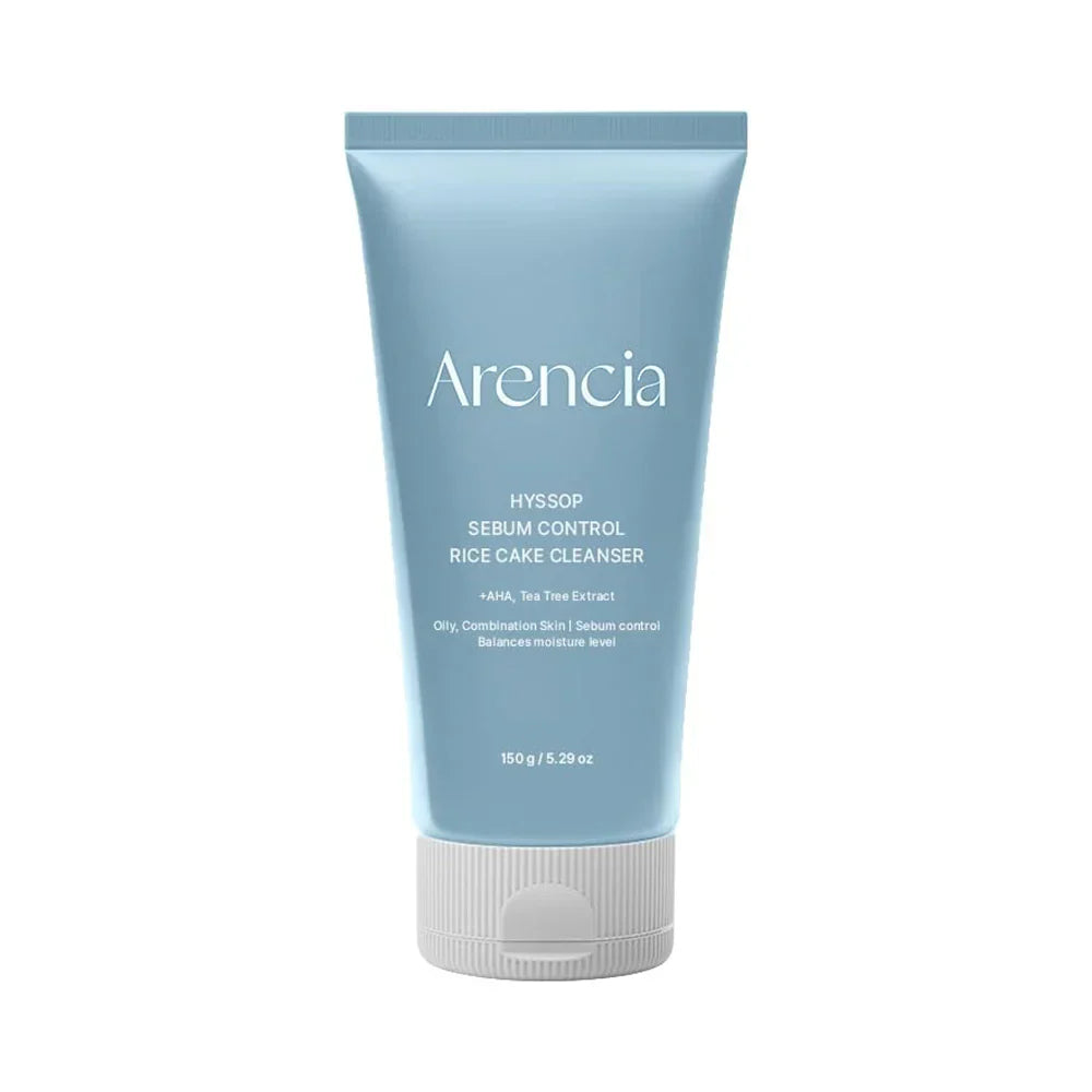 Arencia | Hyssop Sebum Control Rice Cake Cleanser | 150G | Best Price in Pakistan original skincare product Pakistan