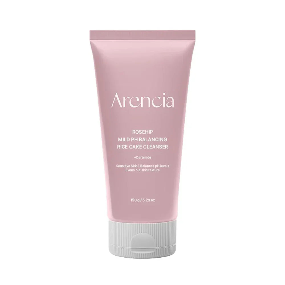 Arencia | Rosehip Mild PH Balancing Rice Cake Cleanser | 150G | Best Price in Pakistan original skincare product Pakistan Main image