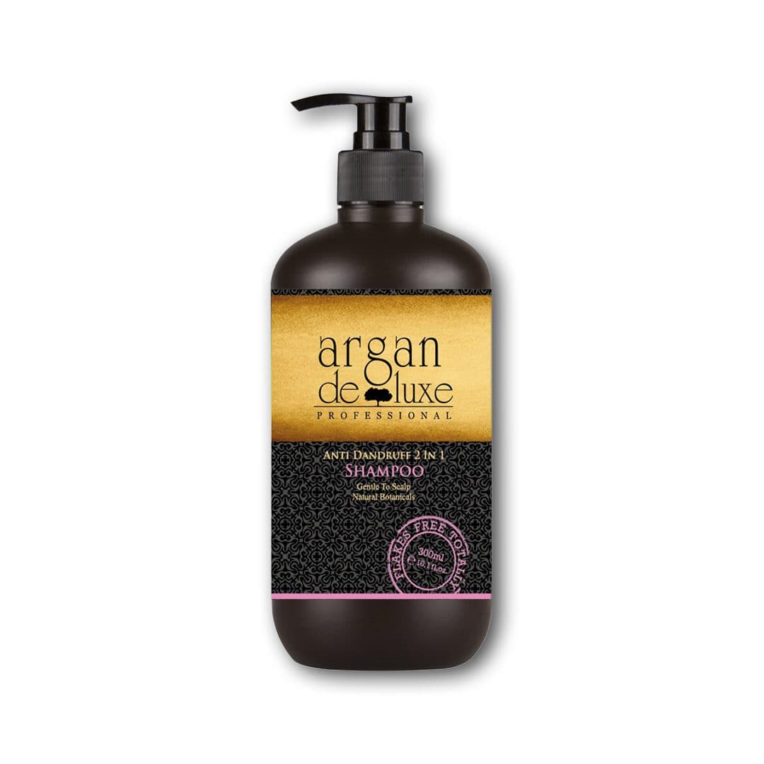 Argan Deluxe 2 in 1 Anti Dandruff Shampoo | 300ml | Best Price in Pakistan original skincare product Pakistan Main image