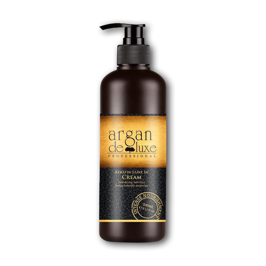 Argan Deluxe Keratin Leave In Cream | 240ml | Best Price in Pakistan original skincare product Pakistan