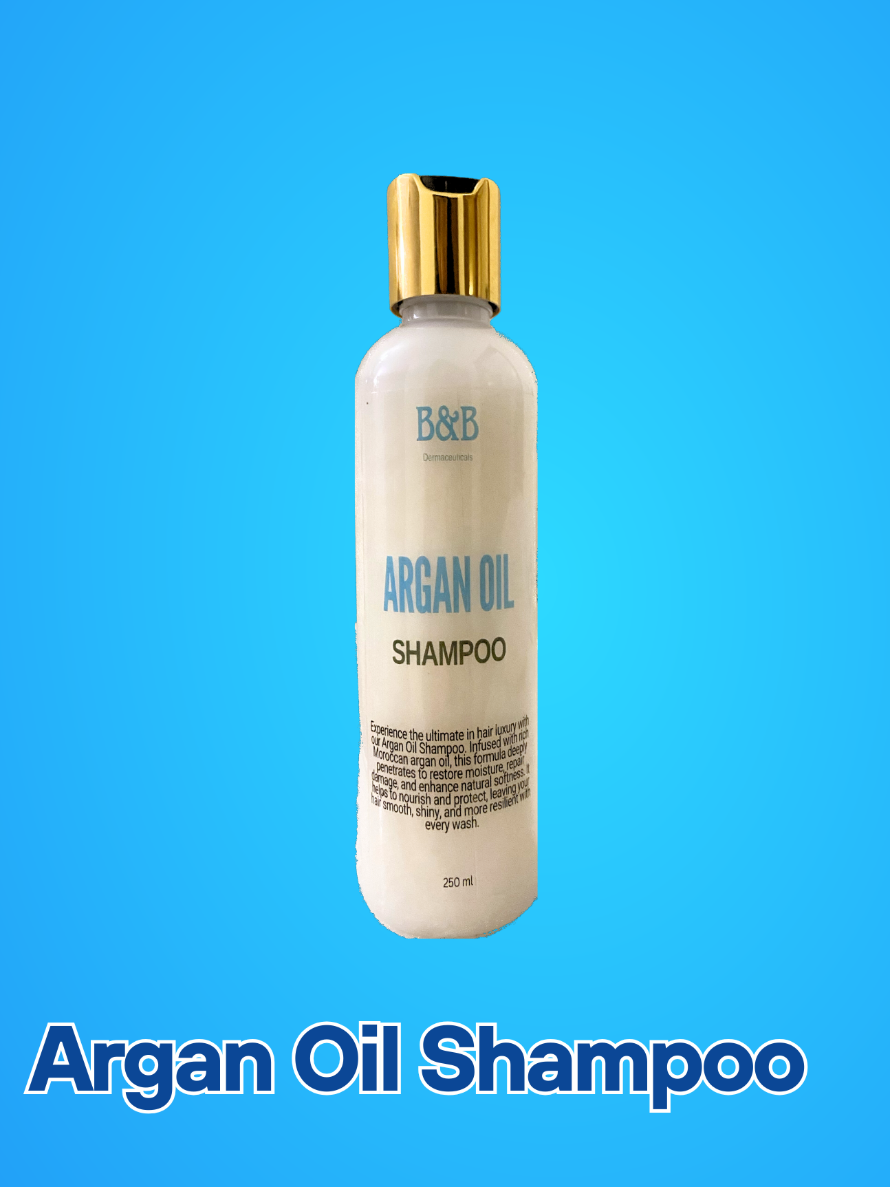 B&B Derma | Argan Oil Shampoo | Best Price in Pakistan original skincare product Pakistan Main image