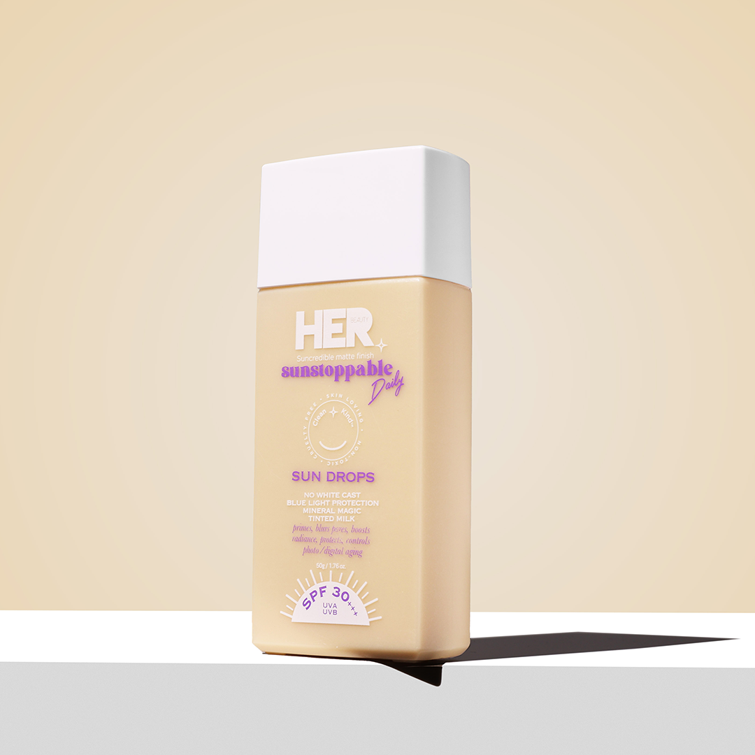 HerBeauty | Tinted Sun Drops (SPF 30 +++) | 50gm | Best Price in Pakistan original skincare product Pakistan Main image
