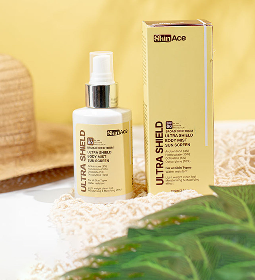 Skinace Sunblock Spray Spf-60 | 100ml | Best Price in Pakistan original skincare product Pakistan