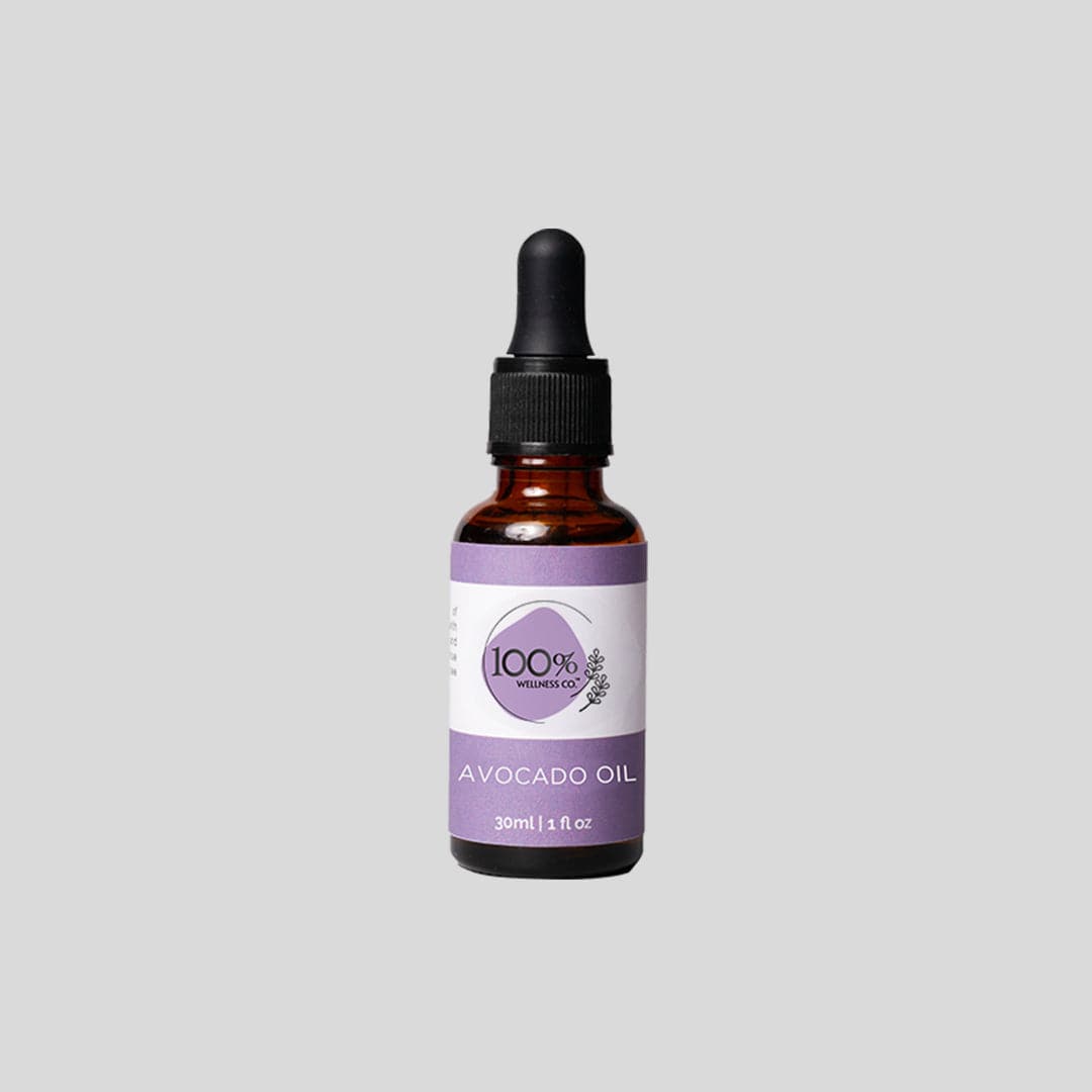 100% Wellness Co Avocado Oil | Best Price in Pakistan original skincare product Pakistan مرکزی تصویر