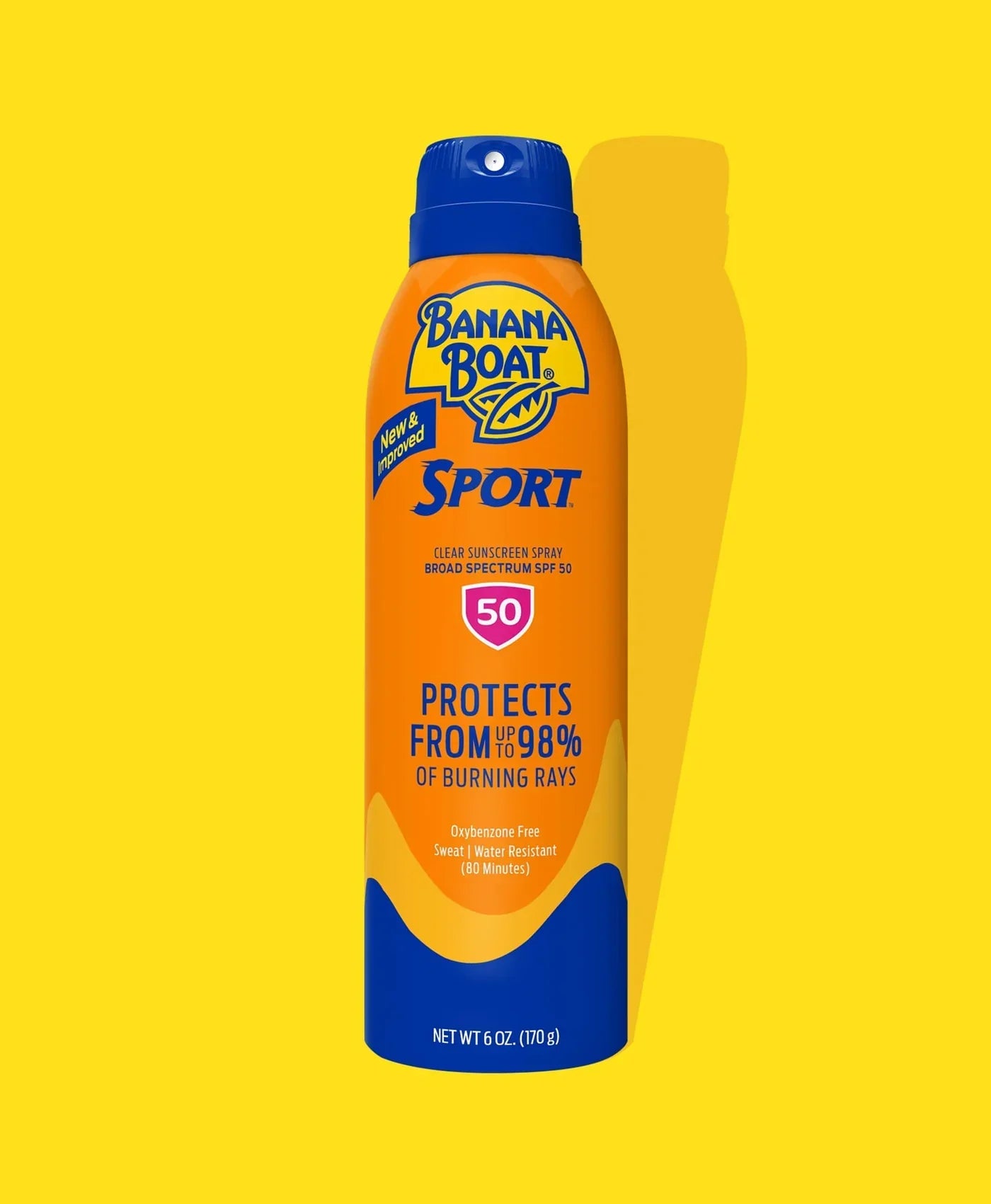 Banana Boat Sport Sunscreen Lotion Spf 50+ Pa++++ Spray 6Oz/170Gm | Best Price in Pakistan original skincare product Pakistan Main image