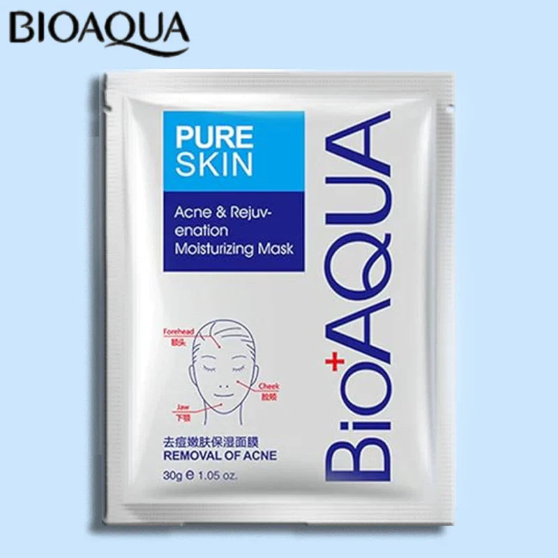 Bioaqua | Acne Removal Facial Mask | 1 PC | Best Price in Pakistan original skincare product Pakistan
