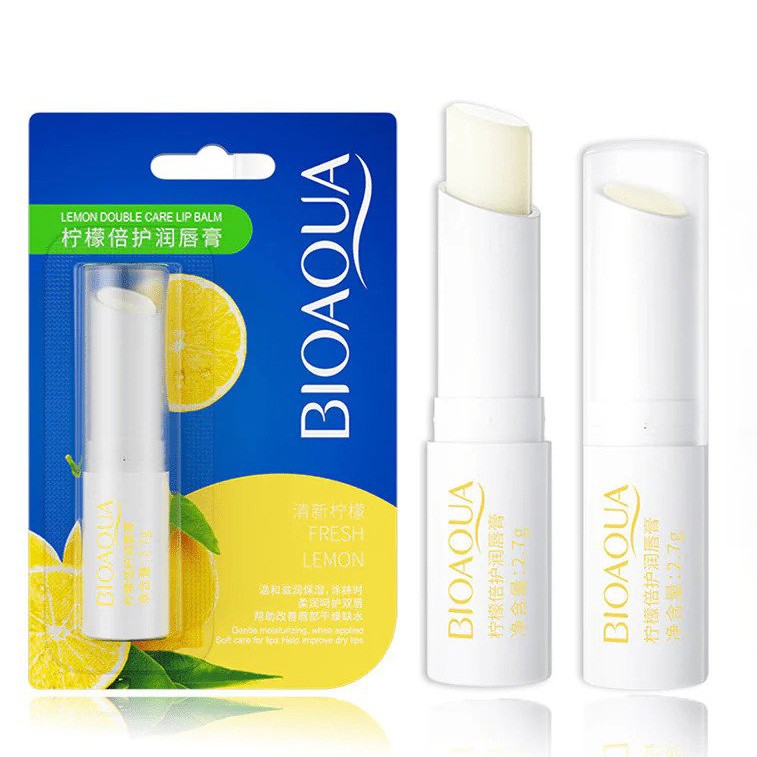 Bio Aqua | Moisturizing Lip Balm | Lemon | 2.7G | Best Price in Pakistan original skincare product Pakistan Main image