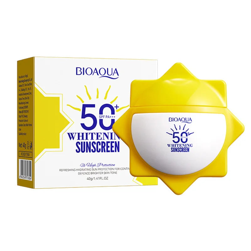 Bioaqua Whitening Sunscreen Spf 50 40G | Best Price in Pakistan original skincare product Pakistan Main image
