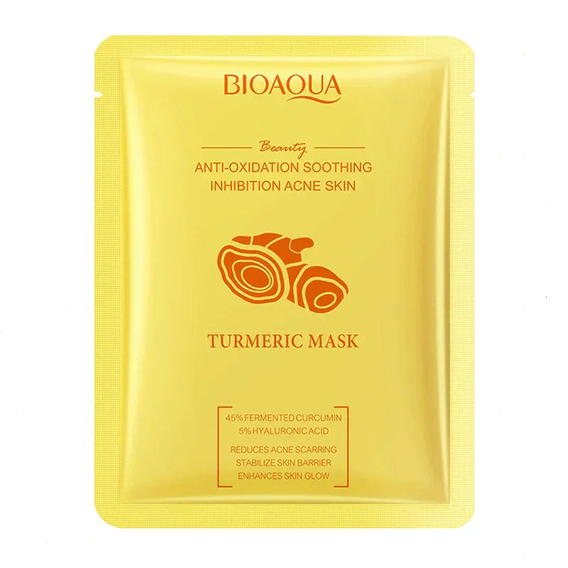 Bioaqua Turmeric Facial Mask | 1 PC | Best Price in Pakistan original skincare product Pakistan