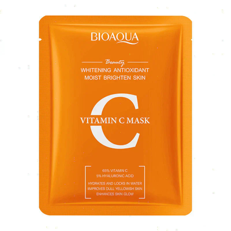 Bioaqua Whitening Antidoxidant Vitamin C Facial Mask 25G | Best Price in Pakistan original skincare product Pakistan Main image