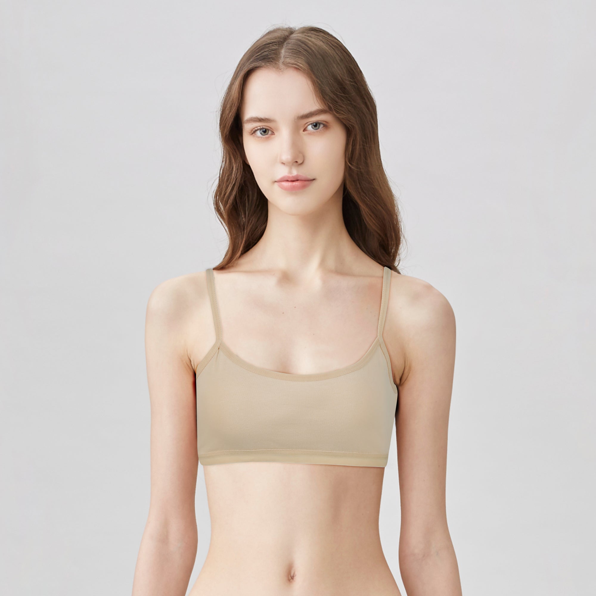 BLS | Zeeva Cotton Teen Bra | Beige | Best Price in Pakistan original skincare product Pakistan مرکزی تصویر