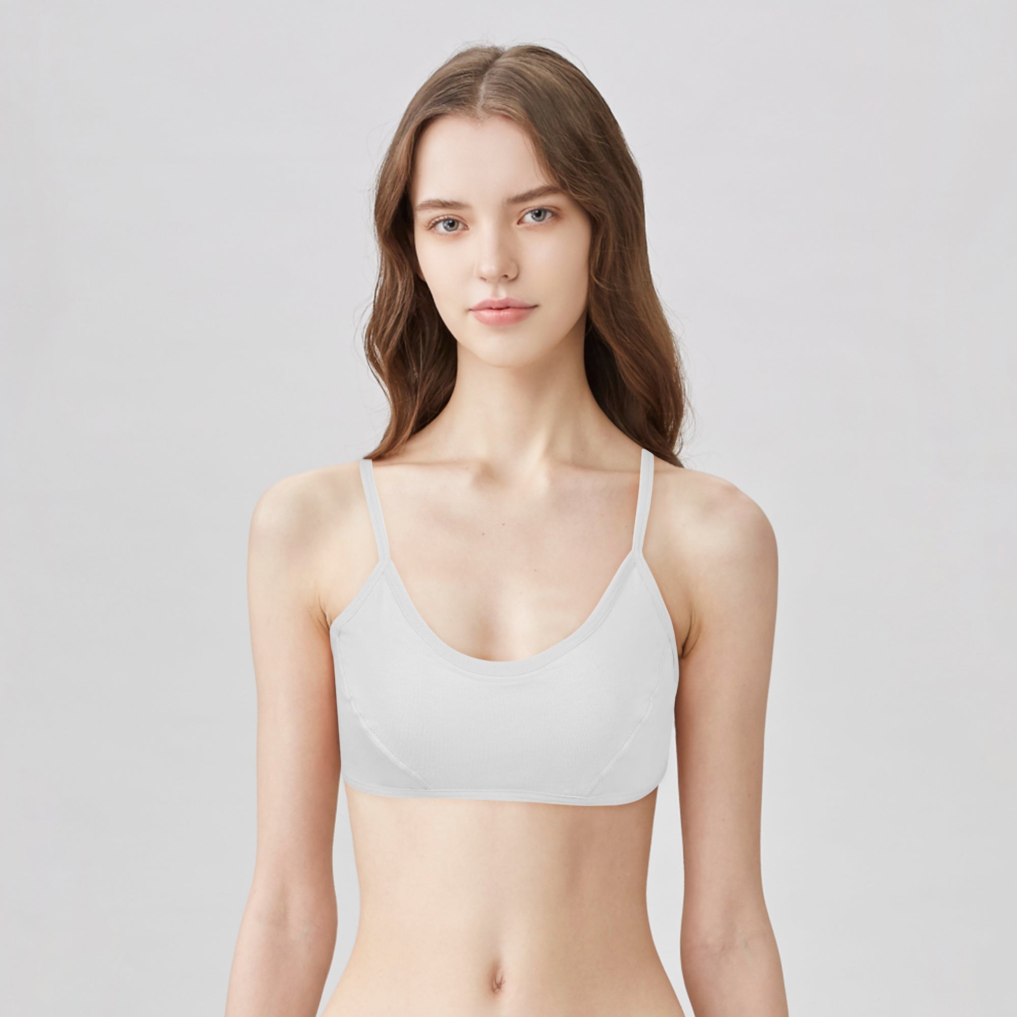 BLS | Zekiya Cotton Teen Bra | White | Best Price in Pakistan original skincare product Pakistan مرکزی تصویر