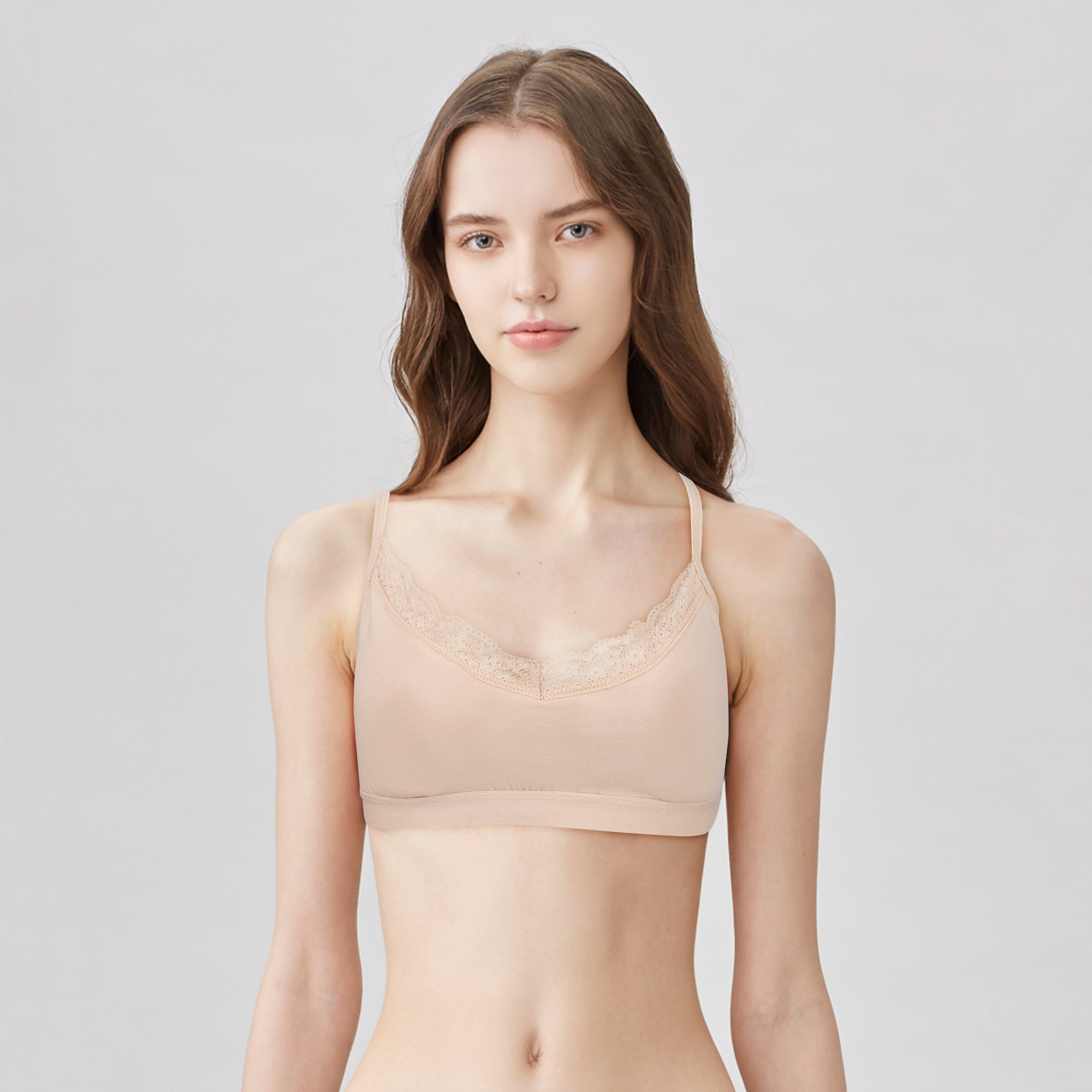 BLS | Zelia Padded Cotton Teen Bra | Skin | Best Price in Pakistan original skincare product Pakistan مرکزی تصویر