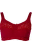 BLS | Clarise Non Wired And Non Padded Cotton Bra | Burgundy | Best Price in Pakistan original skincare product Pakistan