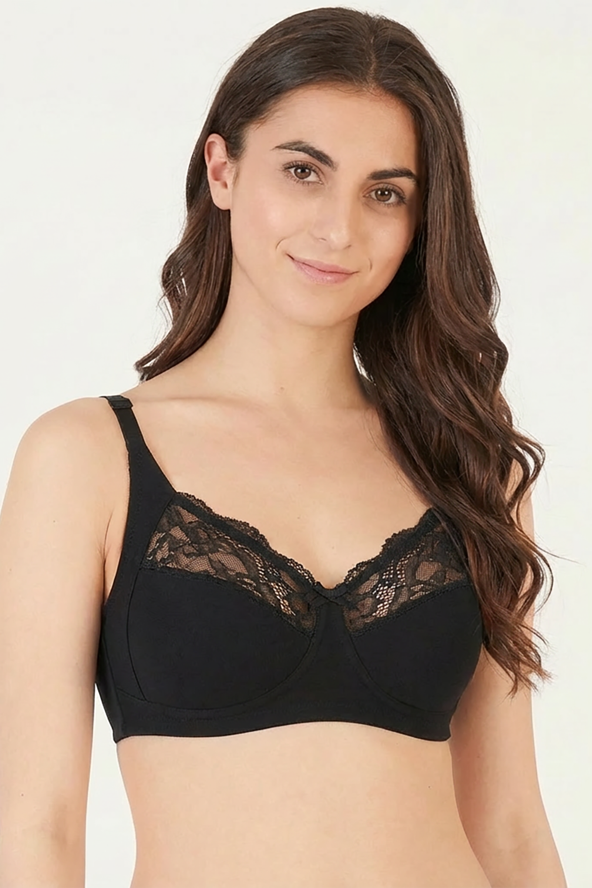 BLS | Cansu Non Wired And Non Padded Cotton Bra | Black | Best Price in Pakistan original skincare product Pakistan