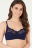 BLS | Cansu Non Wired And Non Padded Cotton Bra | Mid Blue | Best Price in Pakistan original skincare product Pakistan