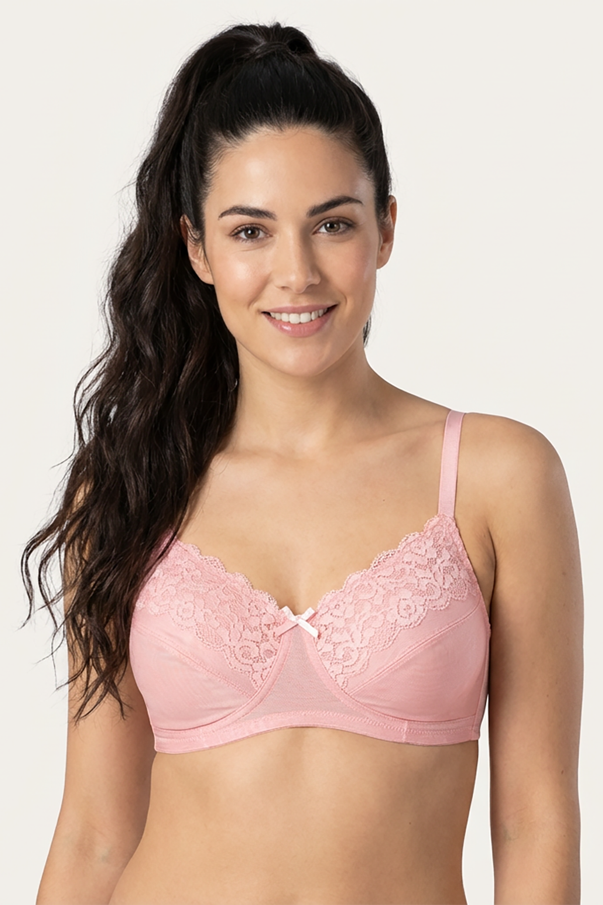 BLS | Caprina Non Wired And Non Padded Cotton Bra | Cosmo Pink | Best Price in Pakistan original skincare product Pakistan مرکزی تصویر