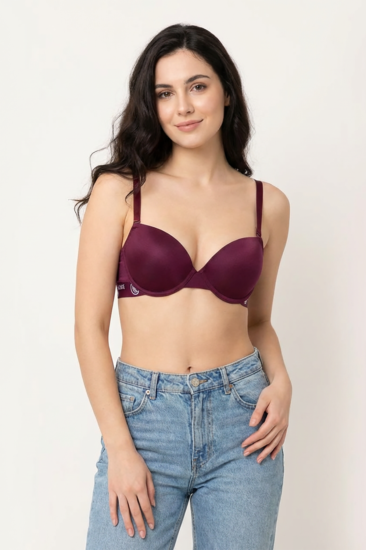 BLS | Cheree Wired And Padded Cotton Bra | Berry | Best Price in Pakistan original skincare product Pakistan مرکزی تصویر