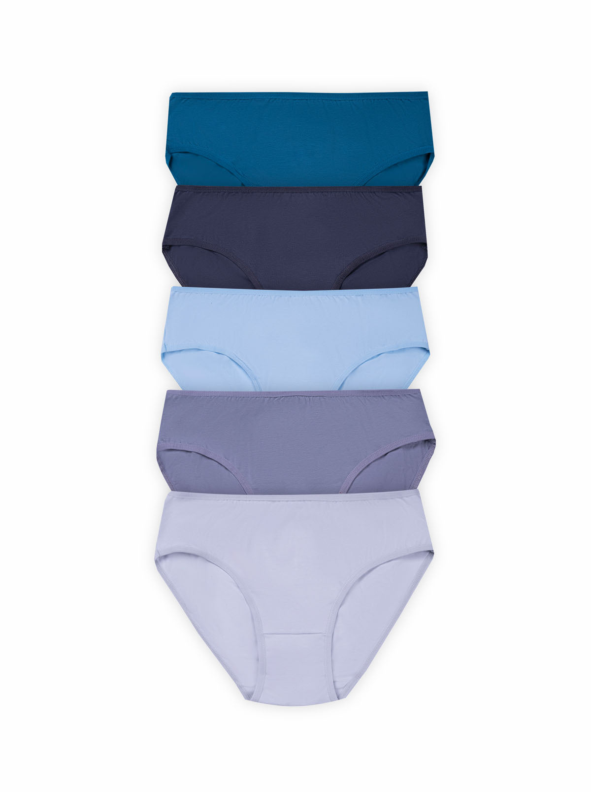 BLS | Clover Mid Rise Cotton Panty | Pack Of 5 | Best Price in Pakistan original skincare product Pakistan مرکزی تصویر